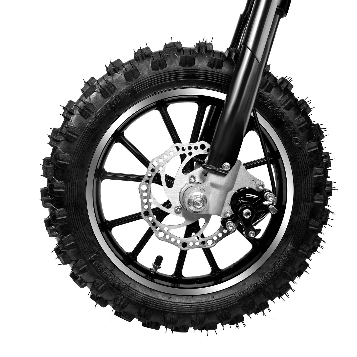 EPICORD 50cc Dirt Bike for Kids 2-Stroke off Road Gas 10" Wheels 1.5 Liters Fuel Capacity