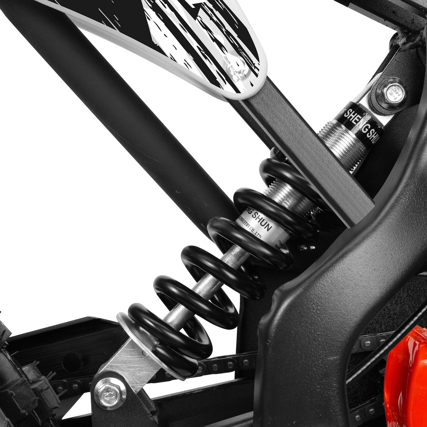 EPICORD 50cc Dirt Bike for Kids 2-Stroke off Road Gas 10" Wheels 1.5 Liters Fuel Capacity